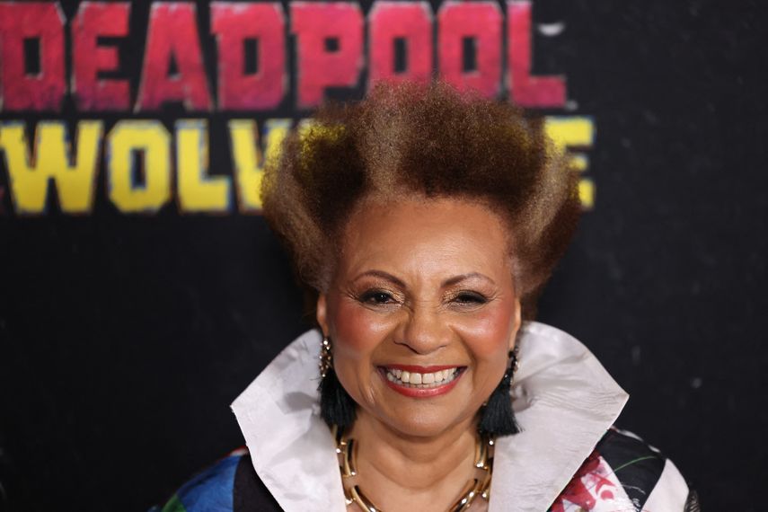 La actriz estadounidense Leslie Uggams asiste al estreno de Deadpool & Wolverine en el Teatro David H. Koch de la ciudad de Nueva York el 22 de julio de 2024.