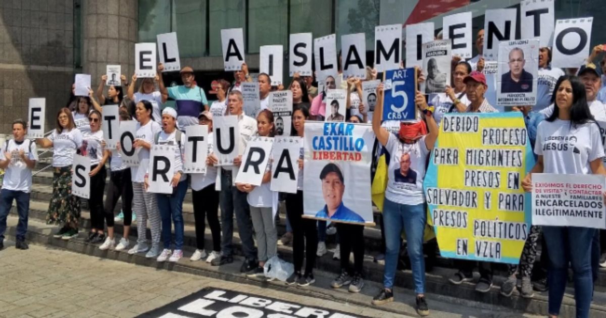 906 presos políticos mantiene el régimen de Maduro: se desconoce el paradero de 67