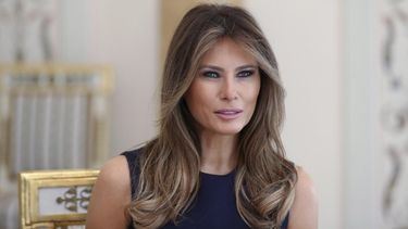La primera dama de EEUU, Melania Trump