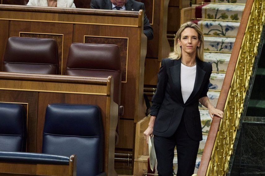 La diputada del PP Cayetana Álvarez de Toledo durante una sesión plenaria en el Congreso de los Diputados, a 12 de junio de 2025, en Madrid (España).