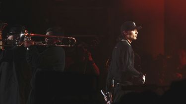 El cantante mexicano Peso Pluma en su concierto en el segundo día del festival Arre en la Ciudad de México.&nbsp;