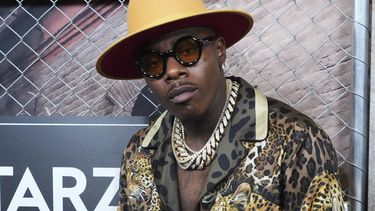 DaBaby asiste al estreno mundial de Power Book III: Raising Kanan en Nueva York el 15 de julio de 2021.&nbsp;