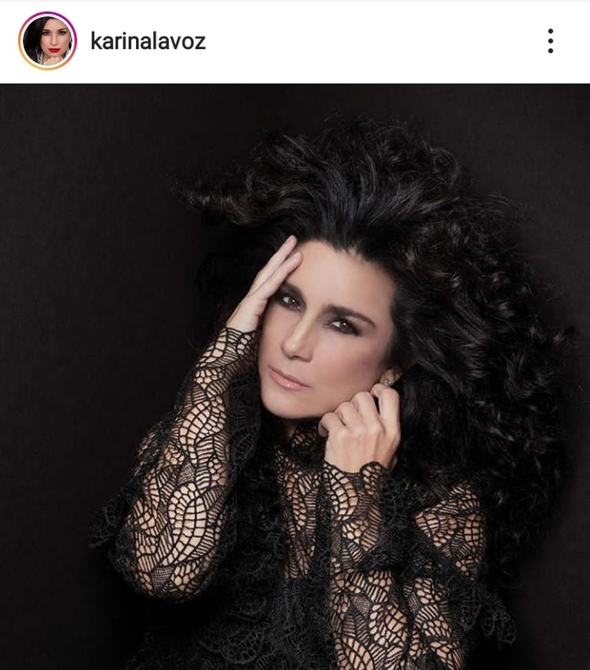 La cantante venezolana Karina.&nbsp;