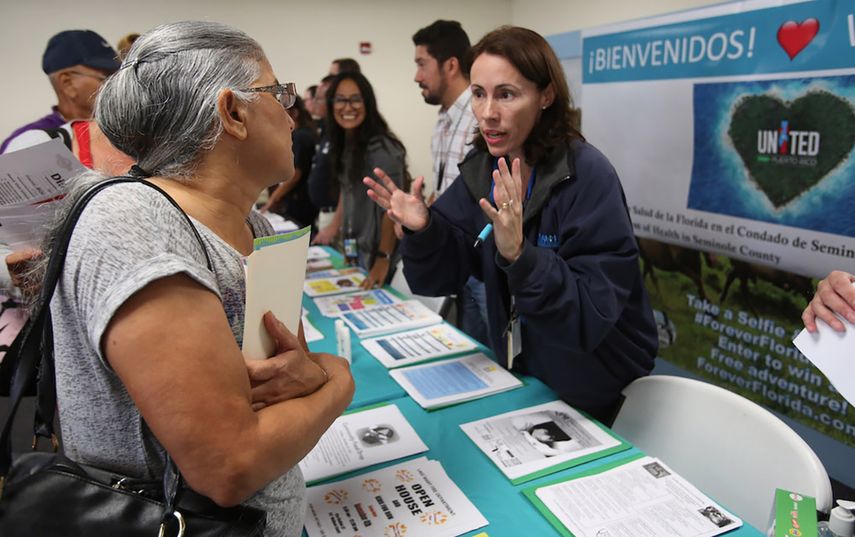 La Florida ha recibido unas&nbsp;recibido unas 280.000 personas procedentes de Puerto Rico después del paso del huracán María en octubre 2017.