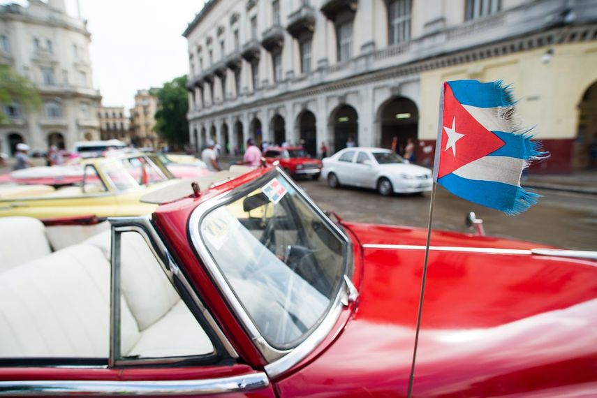 Bandera de Cuba, foto referencial. La Habana.&nbsp;