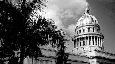Vista parcial del Capitolio de La Habana.&nbsp;