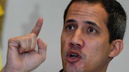 Juan Guaid&oacute;, presidente encargado de Venezuela.