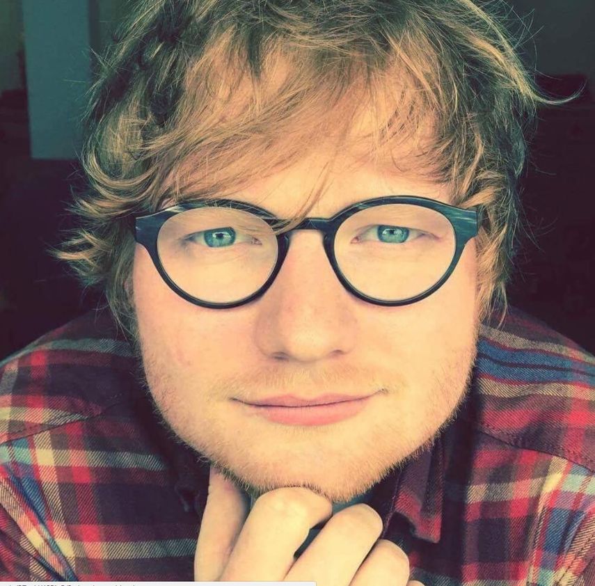 El cantante Ed Sheeran.&nbsp;