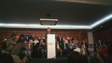 El diputado Henry Ramos Allup fue el encargado de dar a conocer el acuerdo de gobernabilidad entre partidos de la MUD