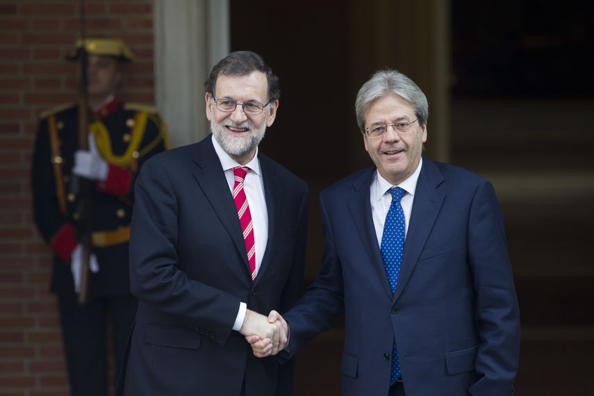 Ambos mandatarios europeos urgen la necesidad de definir sin demora una plataforma de negociación entre las dos fuerzas de Venezuela.&nbsp;