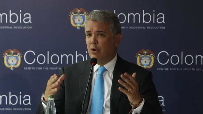 Iván Duque, presidente de Colombia&nbsp;