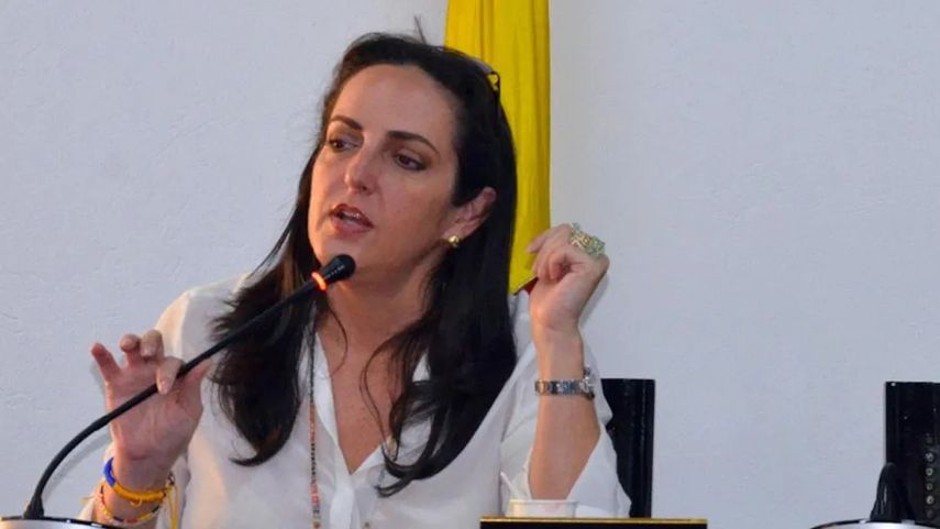 La senadora colombiana María Fernanda Cabal.