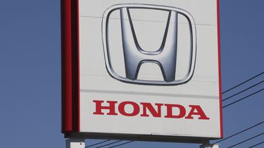 El logo de Honda,del fabricante japonés de vehículos.