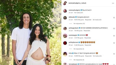 Vanessa Hudgens y Cole Tucker. 