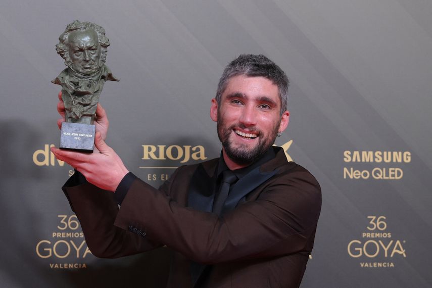 Chechu Salgado se alza con el Goya al actor revelación.&nbsp;