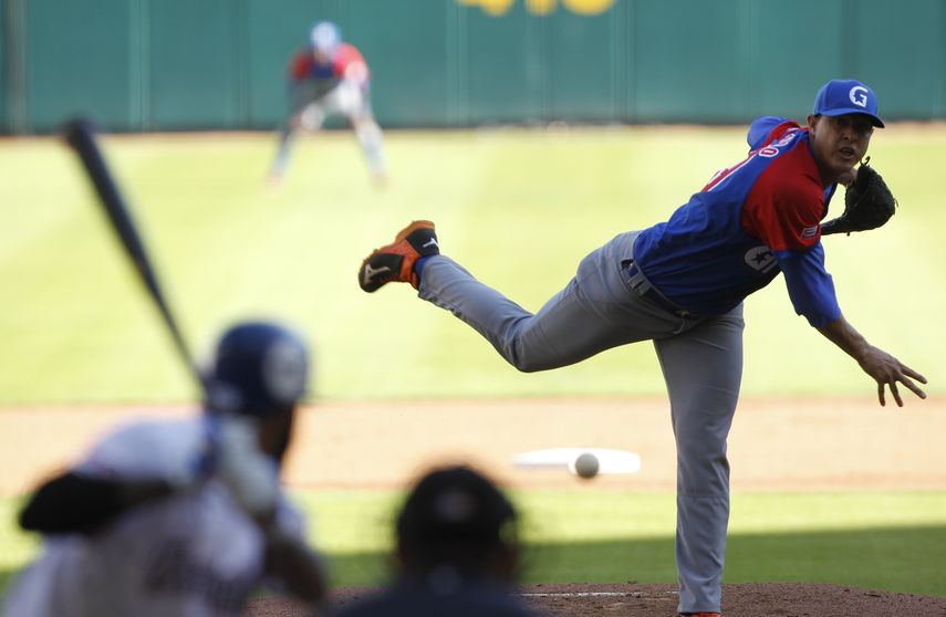 Lázaro Blanco trabajó seis entradas y un tercio, ponchó a seis y permitió cinco imparables&nbsp;