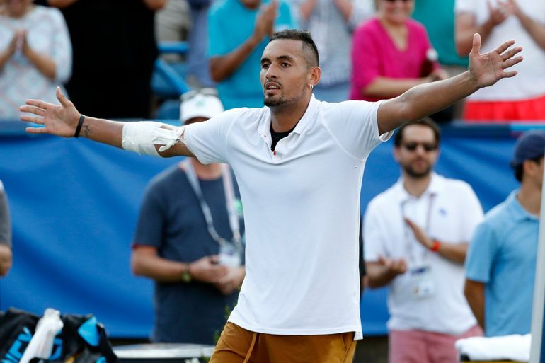 A comienzos de mes, Kyrgios se consagró en el Abierto de Washington y aseguró que había cambiado como tenista y persona.