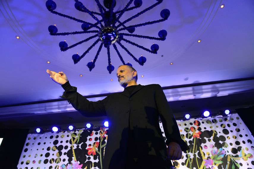El cantante Miguel Bosé.
