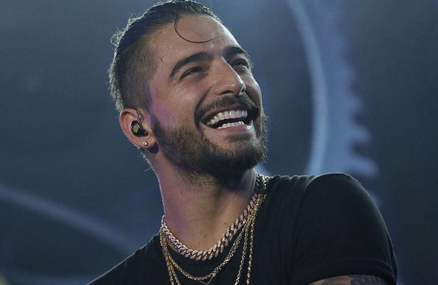 El cantante colombiano Maluma.