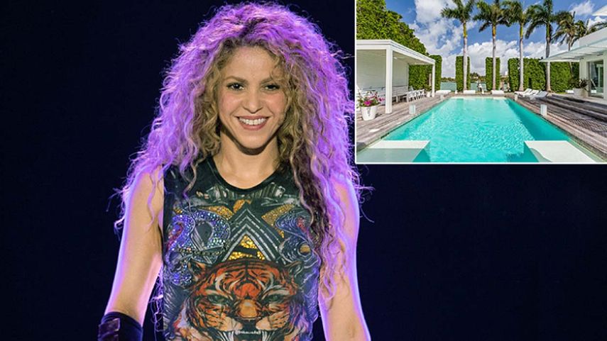 Según informes, Shakira compró la propiedad en agosto de 2001 como parte de un acuerdo con North Bay Road Investments LLC.