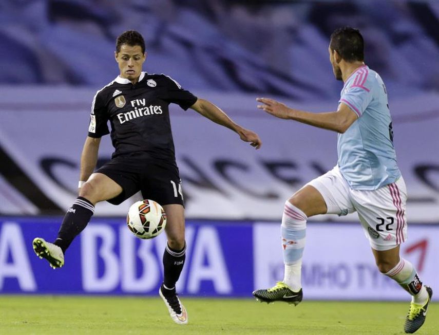 El mexicano disparó dos goles y volvió a ayudar al Real Madrid. (EFE)