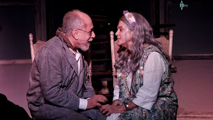 Las sillas, Gerardo Riverón y Marilyn Romero, Miami.