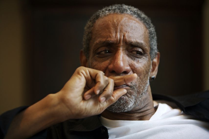 En esta fotografía del 2 de julio de 2008 el actor Thomas Jefferson Byrd durante una sesión de retratos en Atlanta.