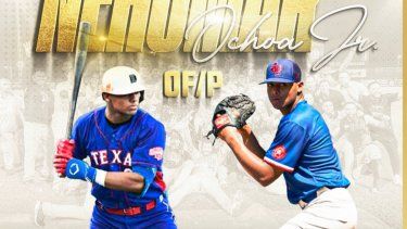 Nehomar Ochoa Jr. el llamado Ohtani venezolano que fue firmado por los Astros de Houston en la MLB y Leones del Caracas en la LVBP