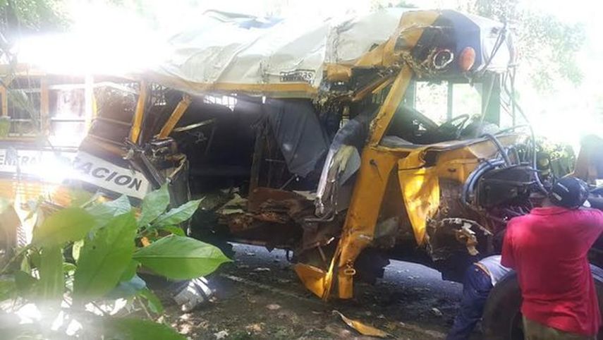 El accidente ocurrió en una carretera de la ciudad de Fort Liberté, la principal del Departamento Nordeste, precisó el Servicio Nacional de Ambulancia haitiano