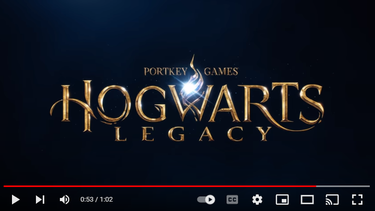 El videojuego Hogwarts Legacy.