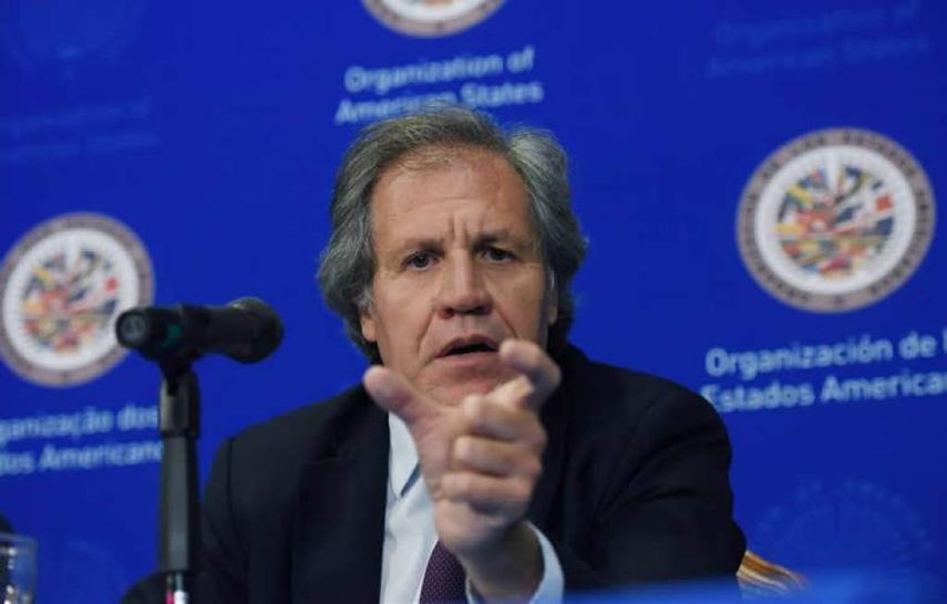 Luis Almagro, secretario general de la Organización de Estados Americanos. . 