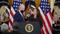 Presidente Joe Biden y la vicepresidenta, Kamala Harris en la Casa Blanca. Presidente Joe Biden y la vicepresidenta, Kamala Harris en la Casa Blanca.
