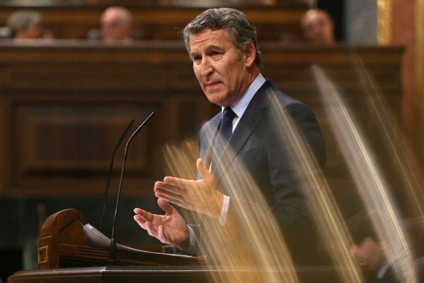 Alberto Núñez Feijóo, líder del PP en España.&nbsp;