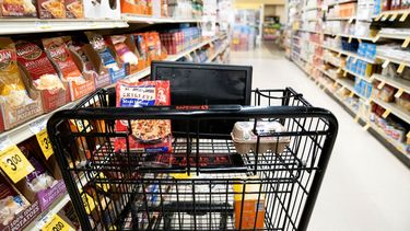 Imagen dentro de un supermercado en Estados Unidos.