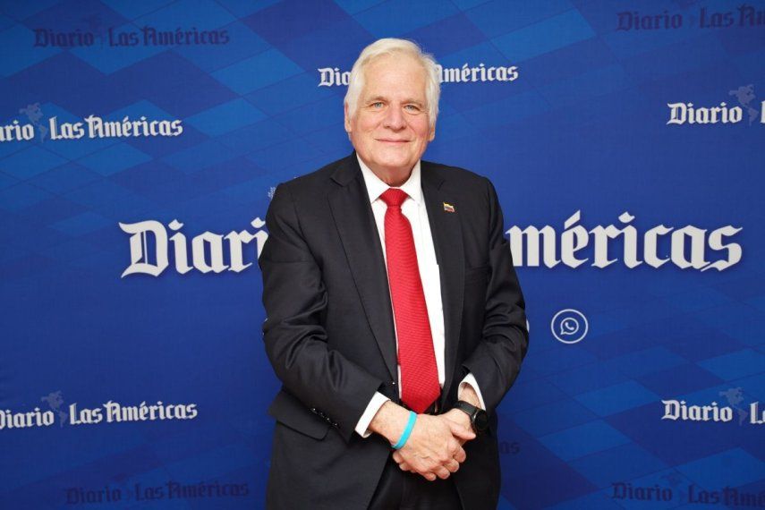 Miguel Uribe Londoño de visita en Diario Las Américas.&nbsp;