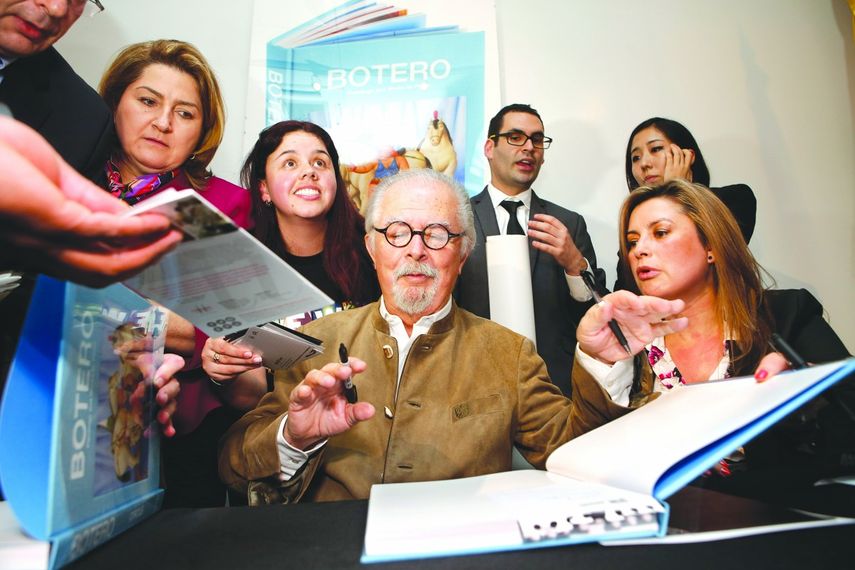 Fernando Botero. (AP)