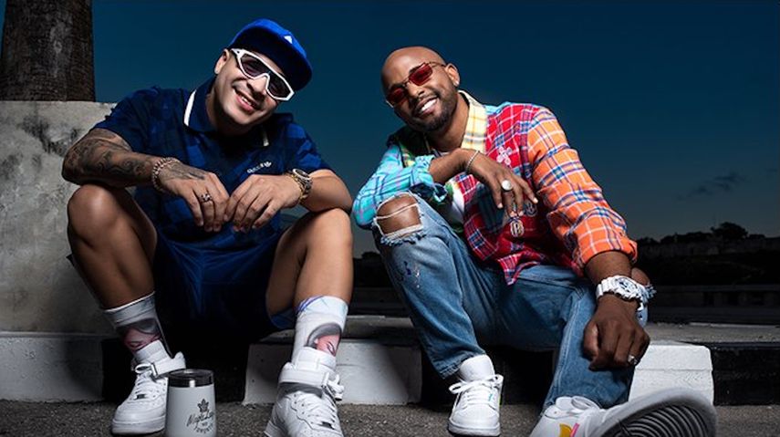 El dúo cubano Yomil y El Dany. 