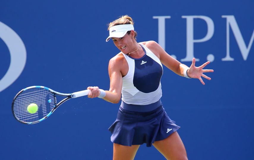 Muguruza se ubica entre las tres mejores del mundo. (REUTERS)