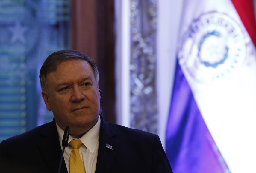 En la imagen, el secretario de Estado de EEUU, Mike Pompeo.