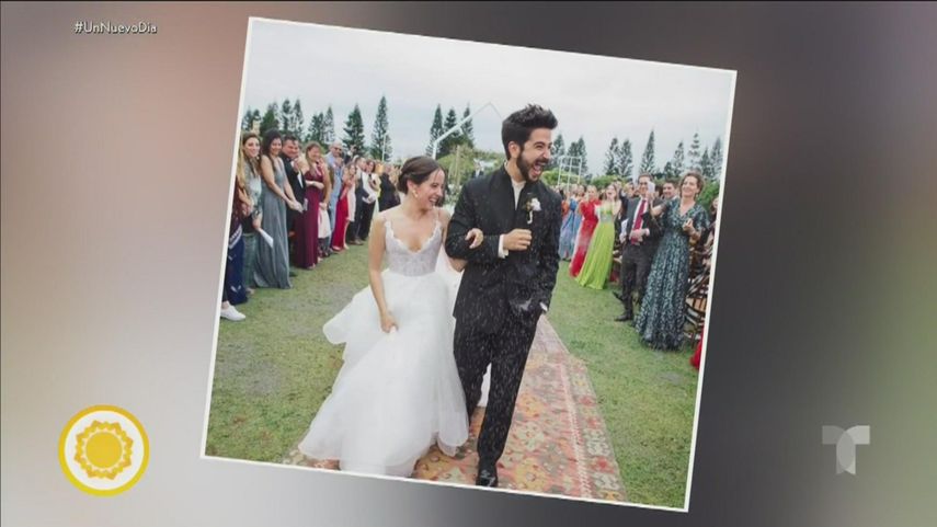 Los nuevos esposos compartieron su alegr&iacute;a en las redes sociales.