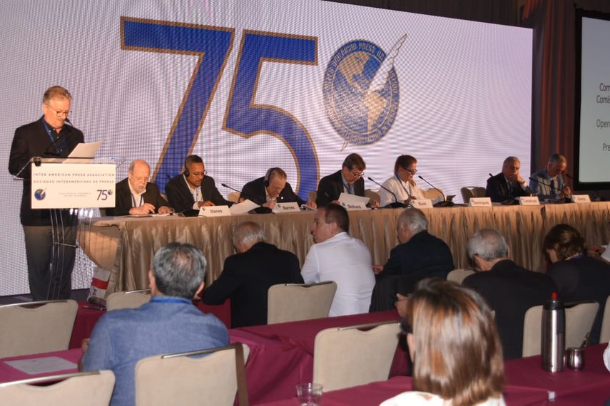 75 Asamblea General de la SIP en Miami.