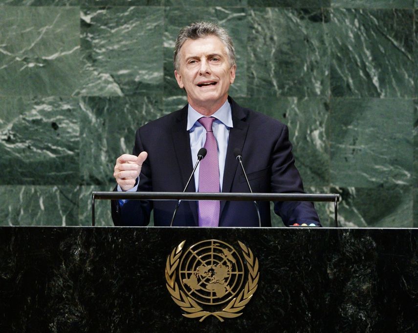 Mauricio Macri, presidente de Argentina
