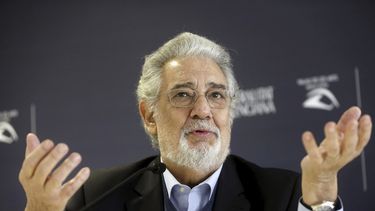 El tenor español Plácido Domingo.