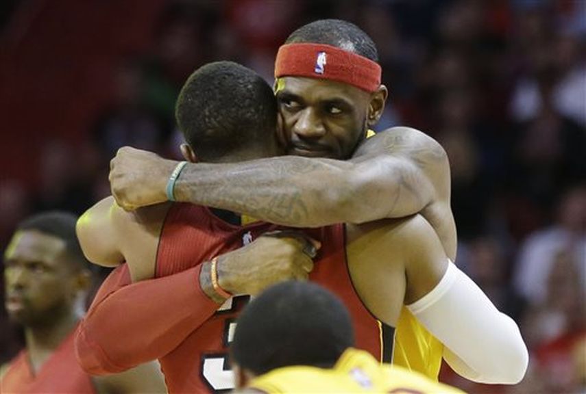 Se muestran las imágenes más inolvidables del jugador con el Heat