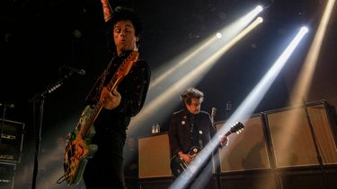 El cantante de Green Day, Billie Joe Armstrong, durante un concierto en la sala La Riviera de Madrid el 30 de octubre de 2019.