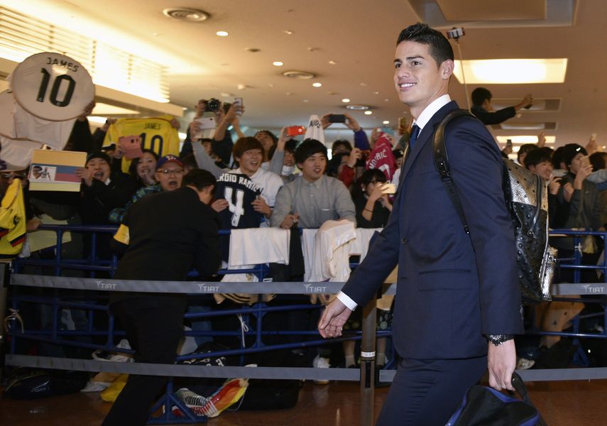 James no descartó abandonar al Real Madrid durante el mercado invernal