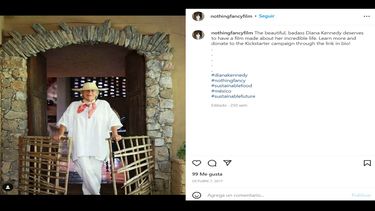 La escritora Diana Kennedy.