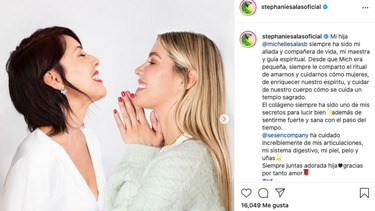 Sthepanie y Michelle Salas.
