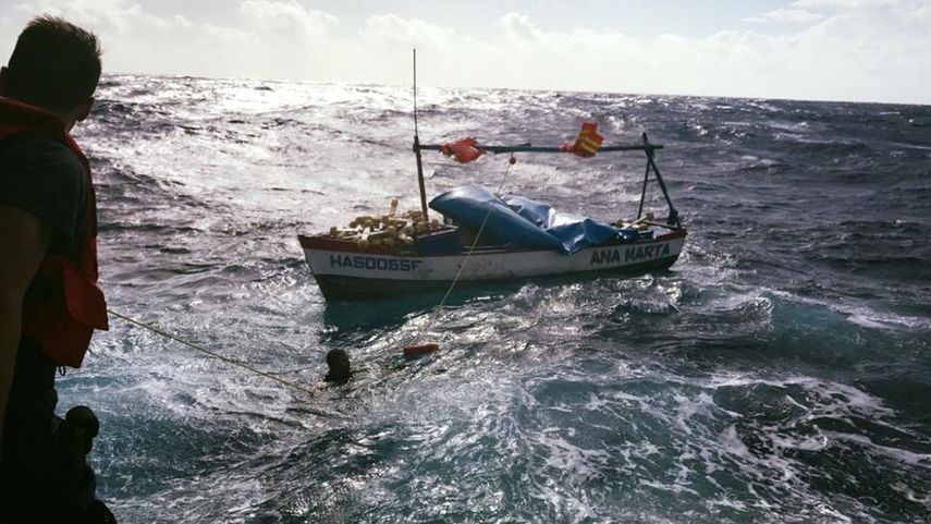 La Guardia Fronteriza cubana alertó el miércoles pasado de la desaparición de un bote de unos 22 pies de largo con dos pescadores a bordo.