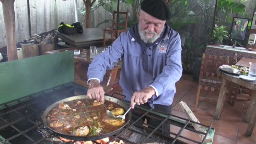 Aguilar, del restaurante la Lluna de Valencia en Costa Rica, es organizador y miembro del jurado del Concurso.